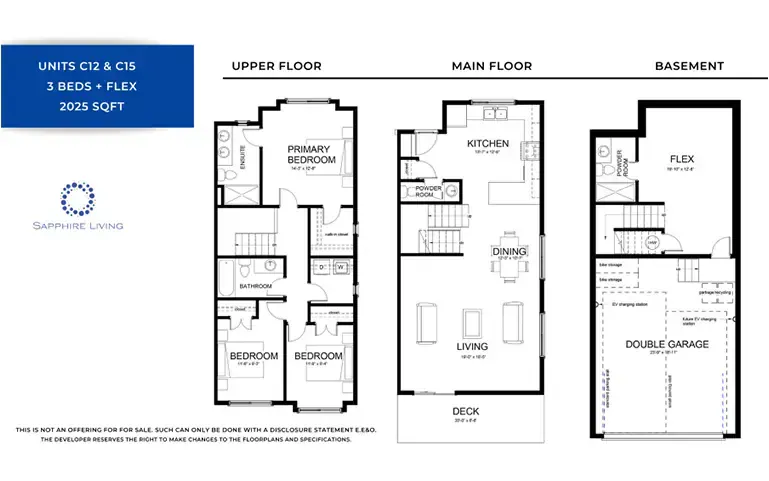 Sapphire Living floor plan 6