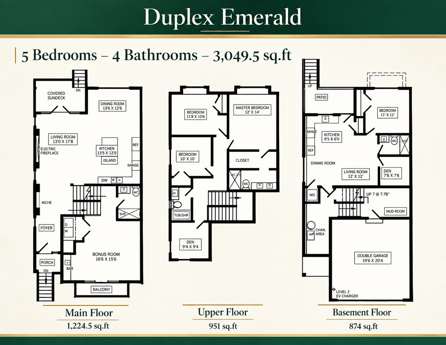 Emerald Ridge property plan 2 of 4