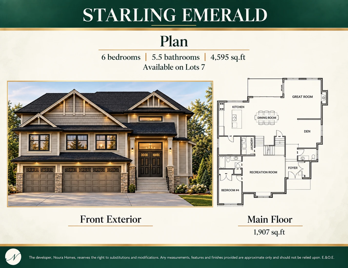 Emerald Ridge property plan 3 of 4