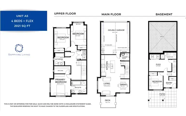 Sapphire Living floor plan 2