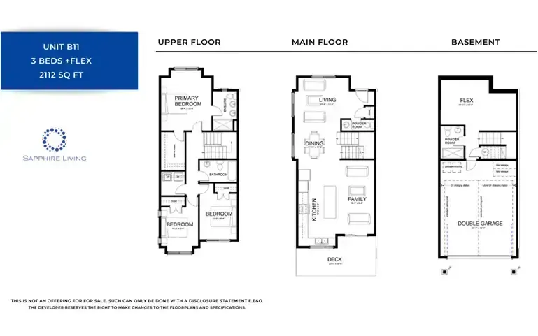 Sapphire Living floor plan 5