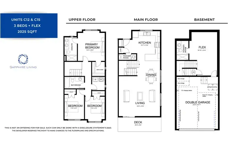 Sapphire Living floor plan 6