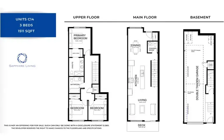 Sapphire Living floor plan 8