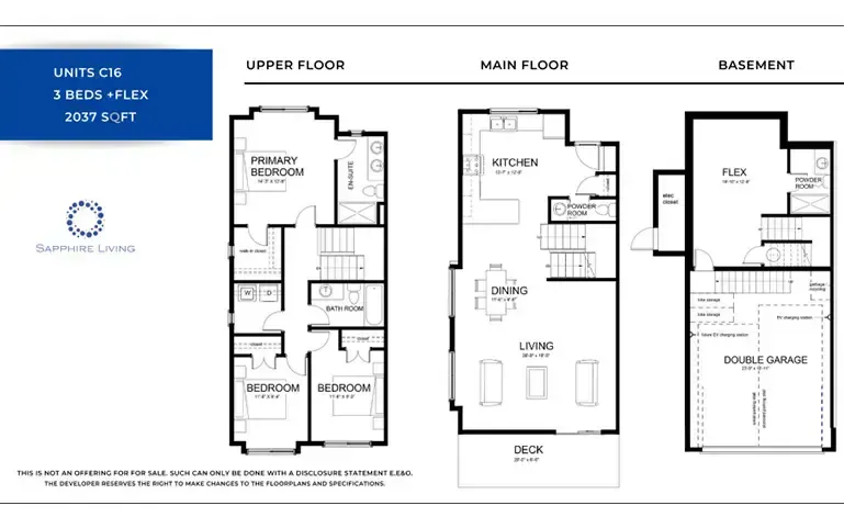 Sapphire Living floor plan 9