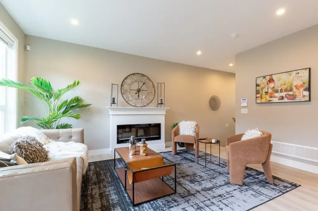 Luxury subdivisions interior living room